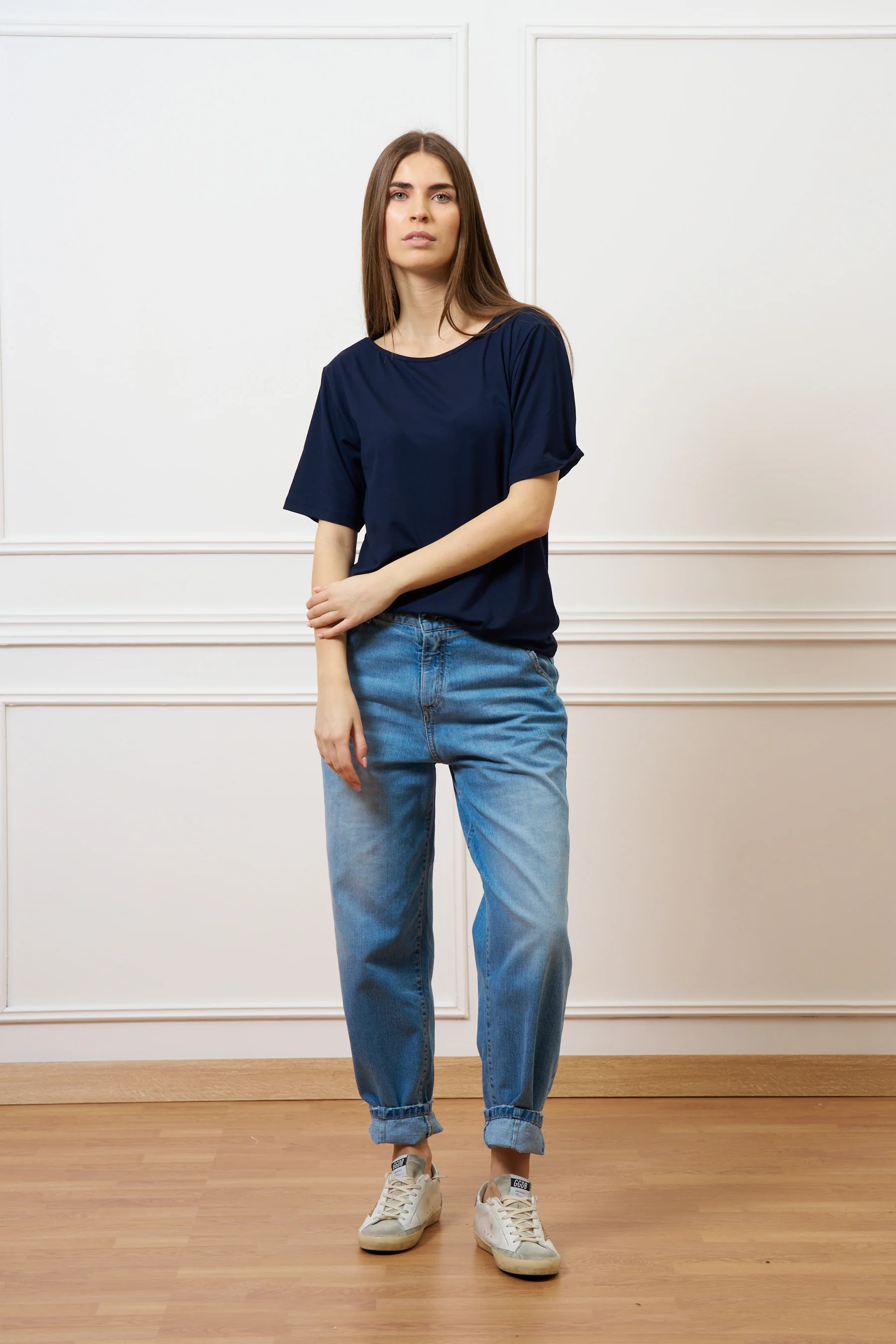 Jeans balloon con rotture sul fondo - JEANS - Image 8