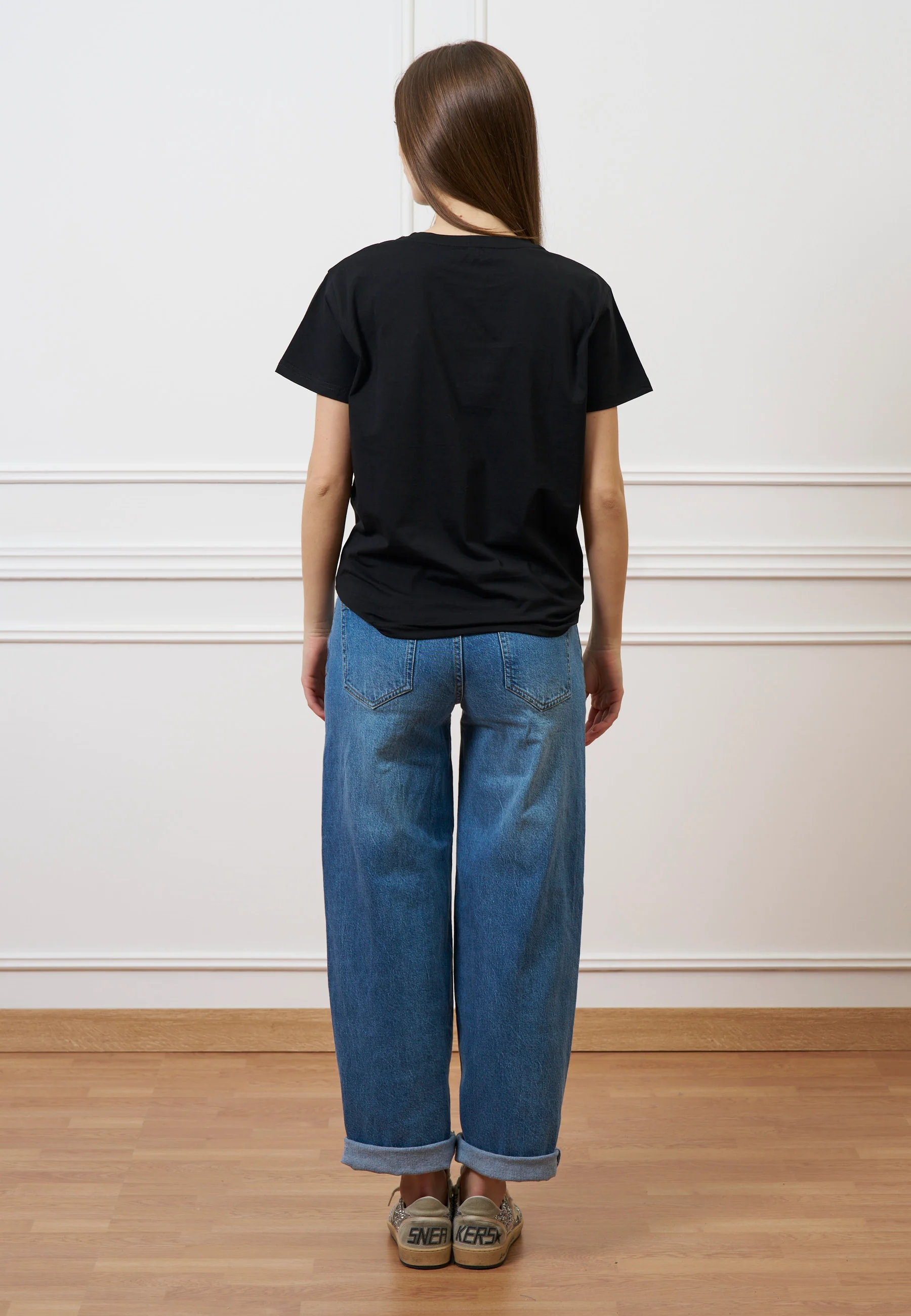 Jeans balloon con vita alta - JEANS - Image 6