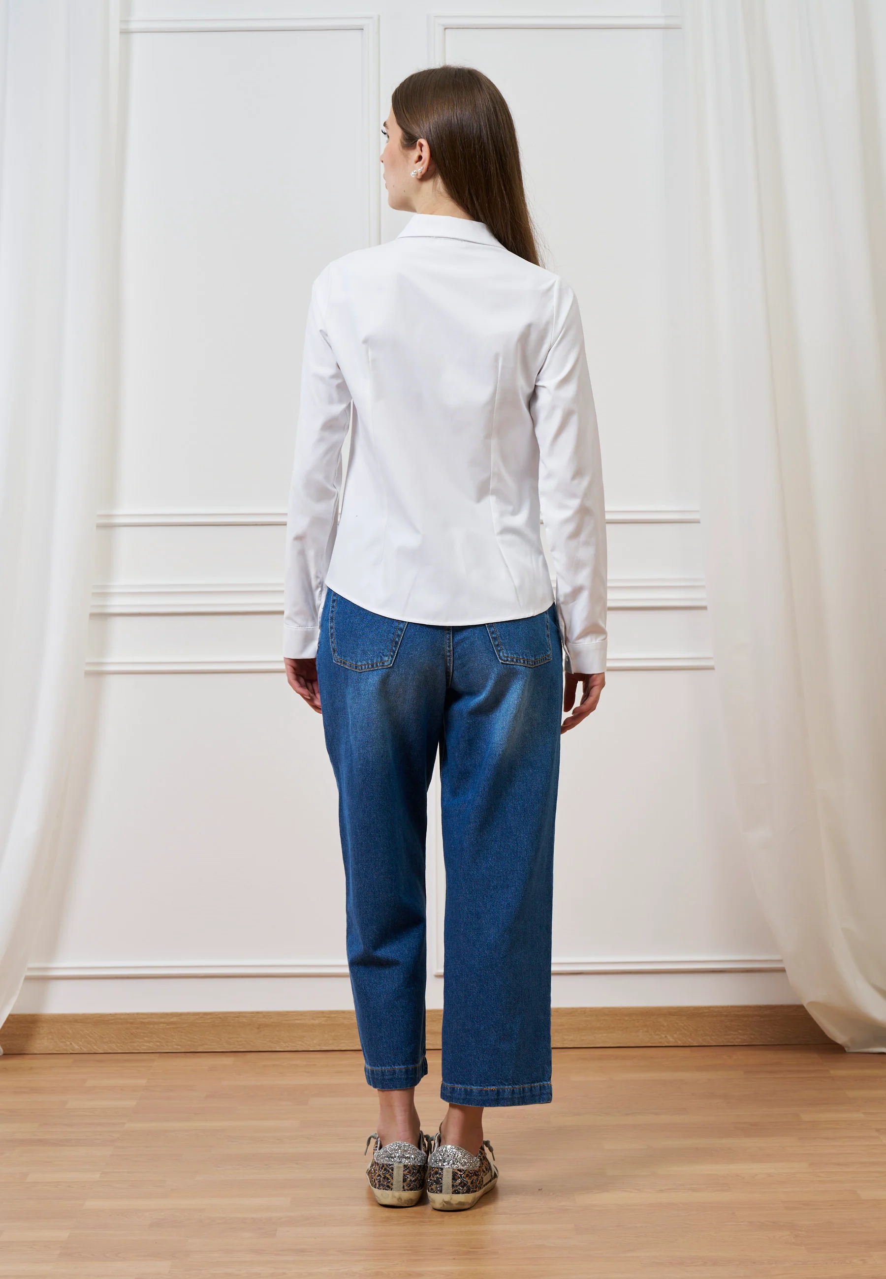Jeans dritti alla caviglia - JEANS - Image 6