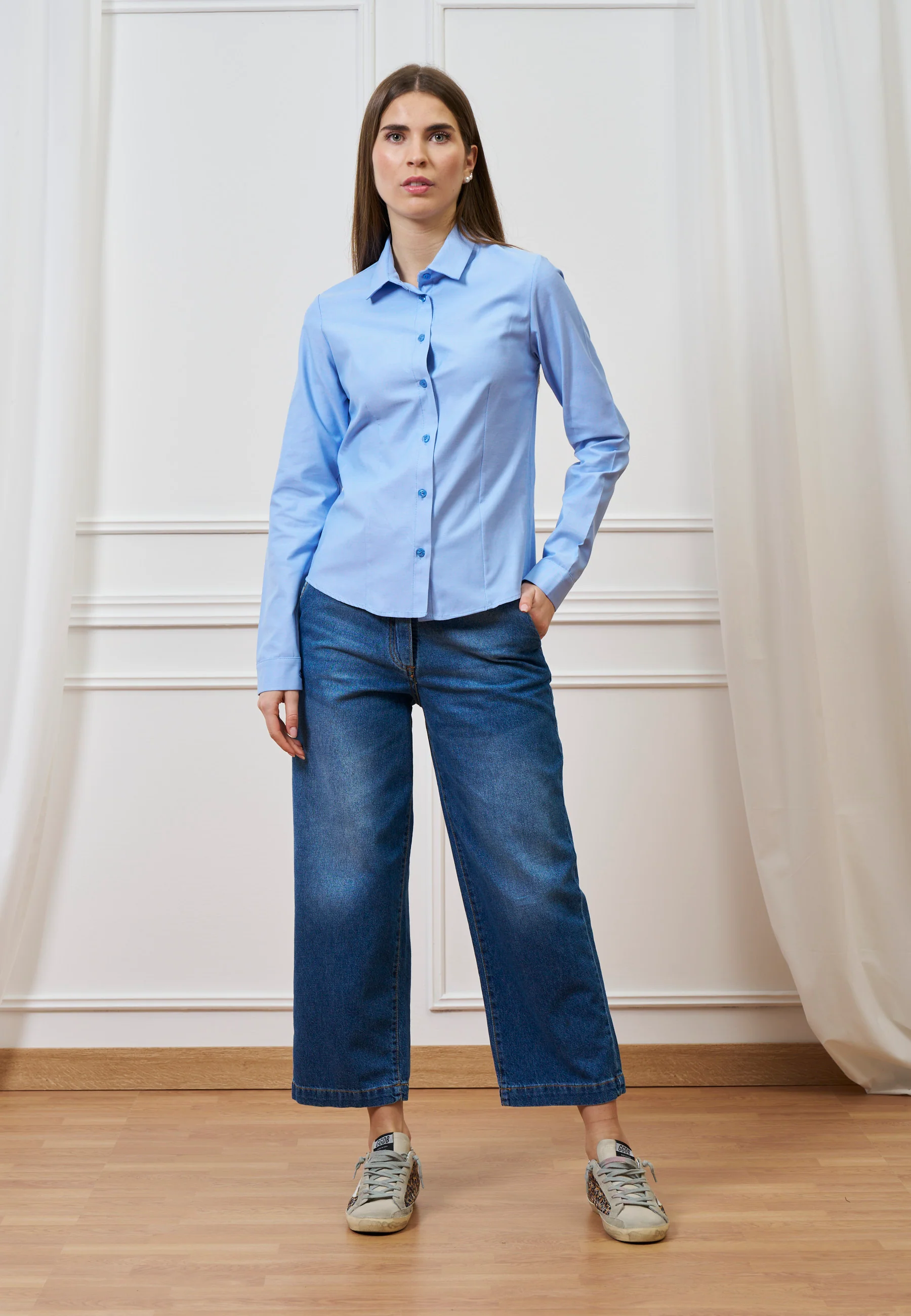 Jeans dritti alla caviglia - JEANS - Image 7