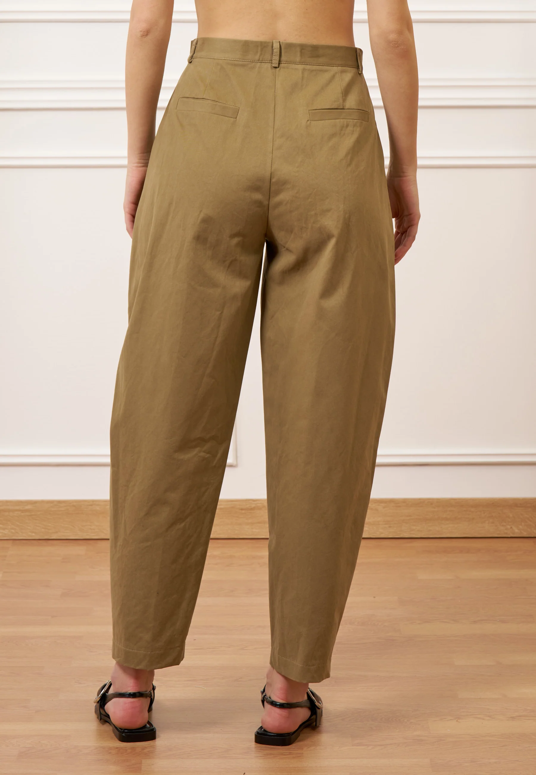 Pantalone balloon con pinces - FANGO - Image 3