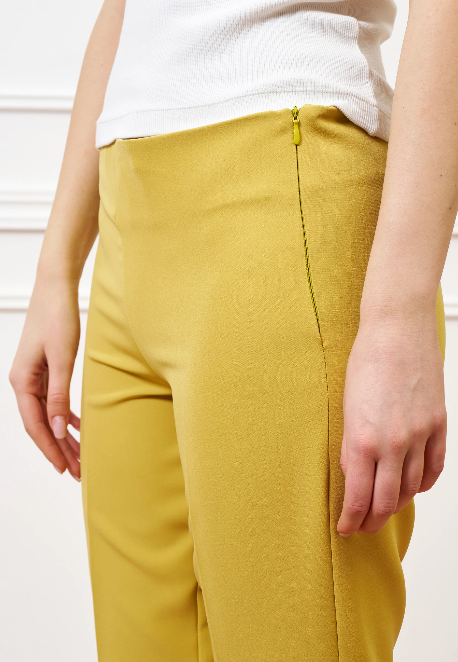 Pantalone slim alla caviglia - OCRA - Image 4
