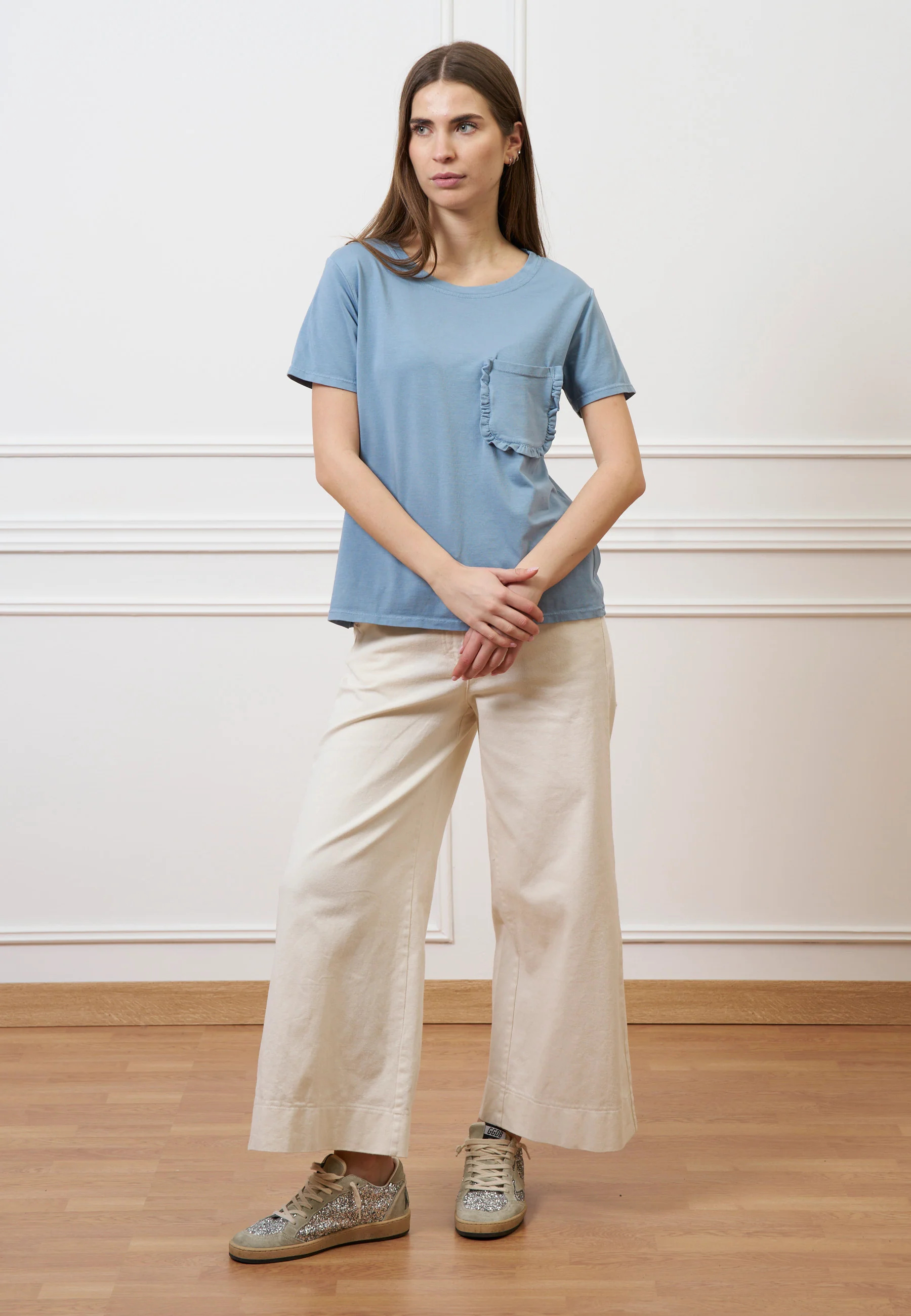 T-shirt taschino con rouches - C.ZUCCHERO - Image 4